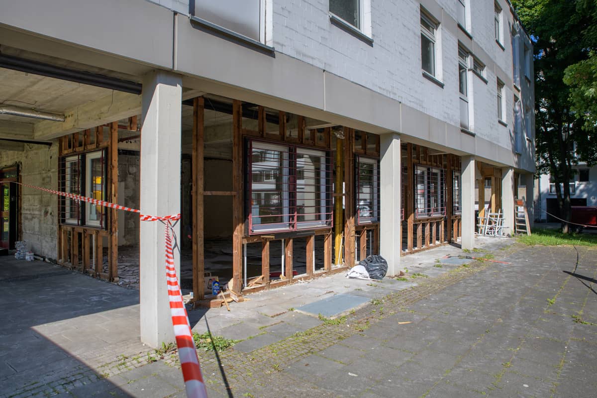 Karl-Immanuell-Kuepper-Stiftung Fortgang der Revitalisierung entkerntes Gebäudeteil 01