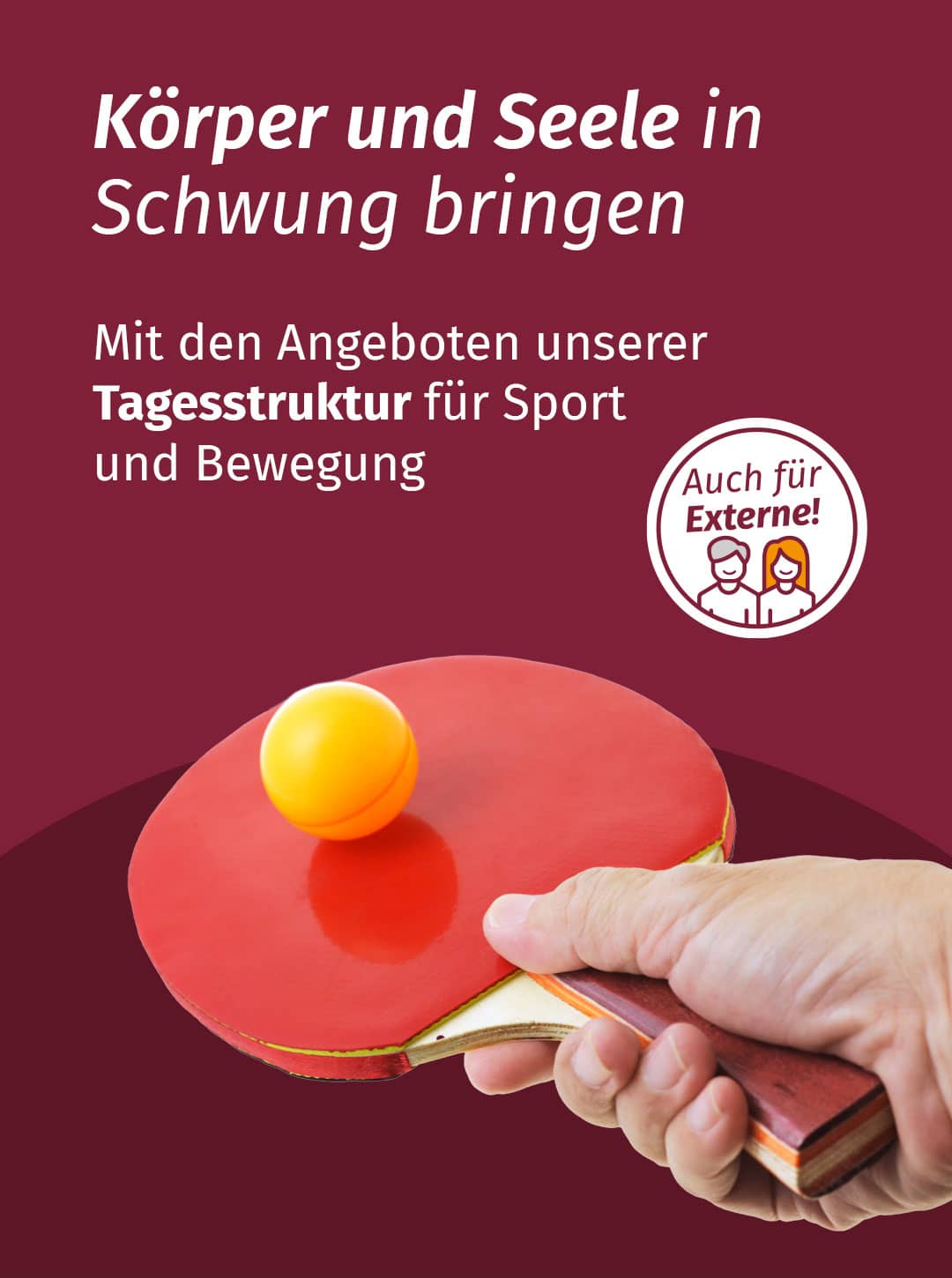 Freizeitnahe Tagesstruktur für Erwachsene | Karl Immanuel Küpper-Stiftung