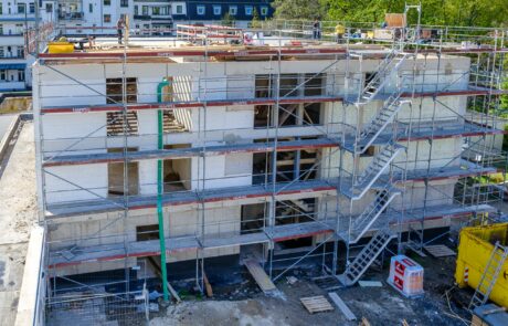 Karl-Immanuel-Kuepper-Stiftung Fortgang der Revitalisierung Ansicht Außenfassade